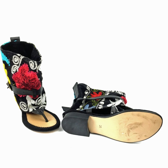 Zeyzani‎ Suzani Gladiator Sandals *NWOB - Picture 5 of 6